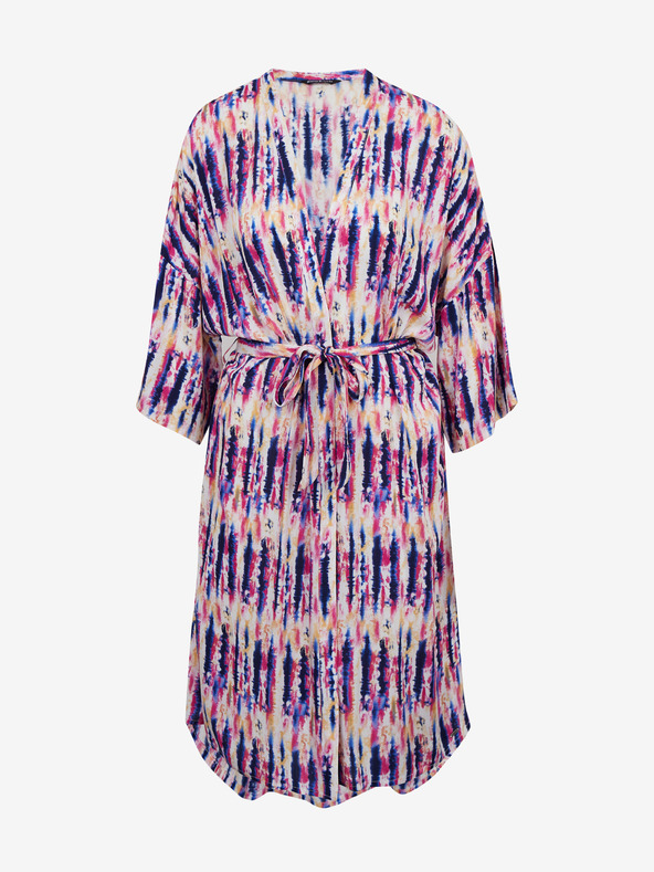 ZOOT.lab Ružičasto-ljubičasta ženska preklopna haljina s uzorkom ZOOT.lab Fifi