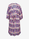 ZOOT.lab Ružičasto-ljubičasta ženska preklopna haljina s uzorkom ZOOT.lab Fifi