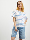 ZOOT.lab Bijela ženska majica na pruge ZOOT.lab Floss