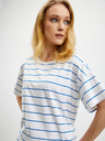 ZOOT.lab Bijela ženska majica na pruge ZOOT.lab Floss