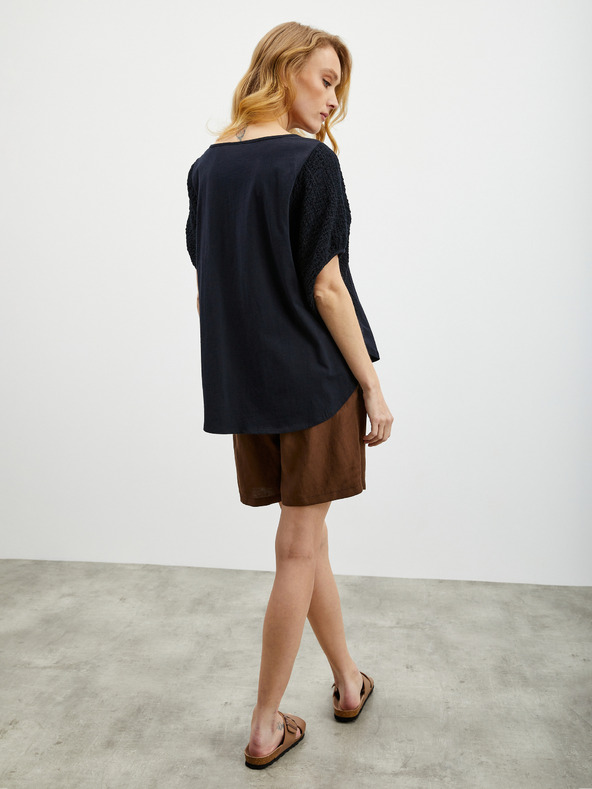 ZOOT.lab Crna ženska oversize majica ZOOT.lab Kyala