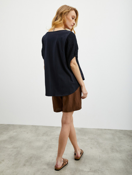 ZOOT.lab Crna ženska oversize majica ZOOT.lab Kyala