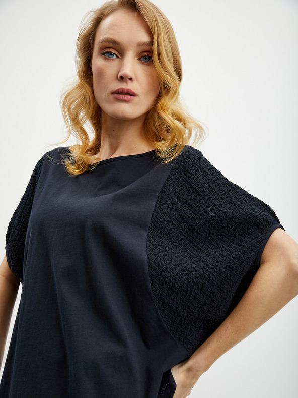 ZOOT.lab Crna ženska oversize majica ZOOT.lab Kyala