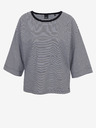 ZOOT.lab Crna ženska majica na pruge ZOOT.lab Dolly