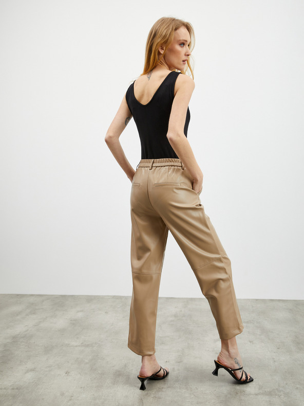 ZOOT.lab Crni ženski rebrasti bodi ZOOT.lab Olga