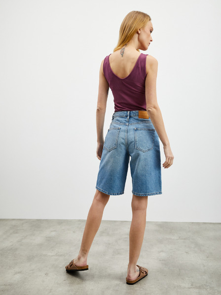 ZOOT.lab Ljubičasti ženski rebrasti bodi ZOOT.lab Olga