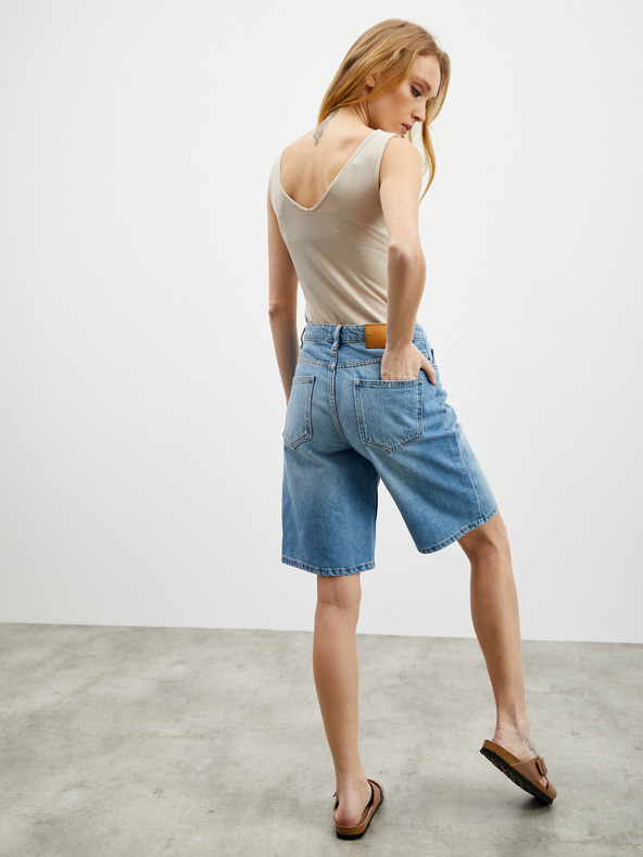 ZOOT.lab Svijetlo smeđi ženski rebrasti bodi ZOOT.lab Olga