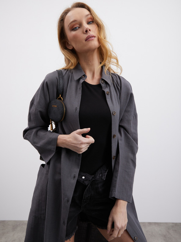 ZOOT.lab Crna ženska rebrasta majica bez rukava ZOOT.lab Reza