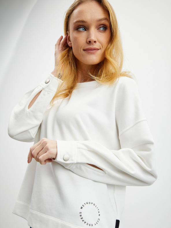 ZOOT.lab Bijela ženska oversize majica ZOOT.lab Alisun