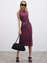 ZOOT.lab Ljubičasta ženska rebrasta haljina ZOOT.lab Delie
