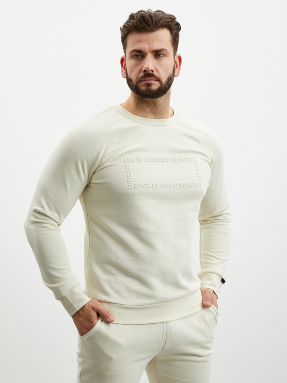 ZOOT.lab Krem muški sweatshirt ZOOT.lab Harold