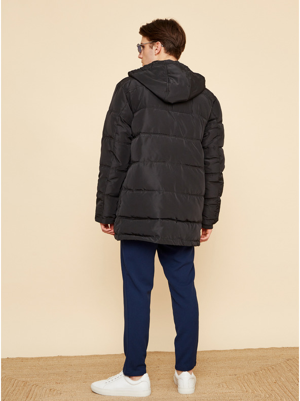 ZOOT.lab Crna muška prošivena zimska jakna ZOOT.lab