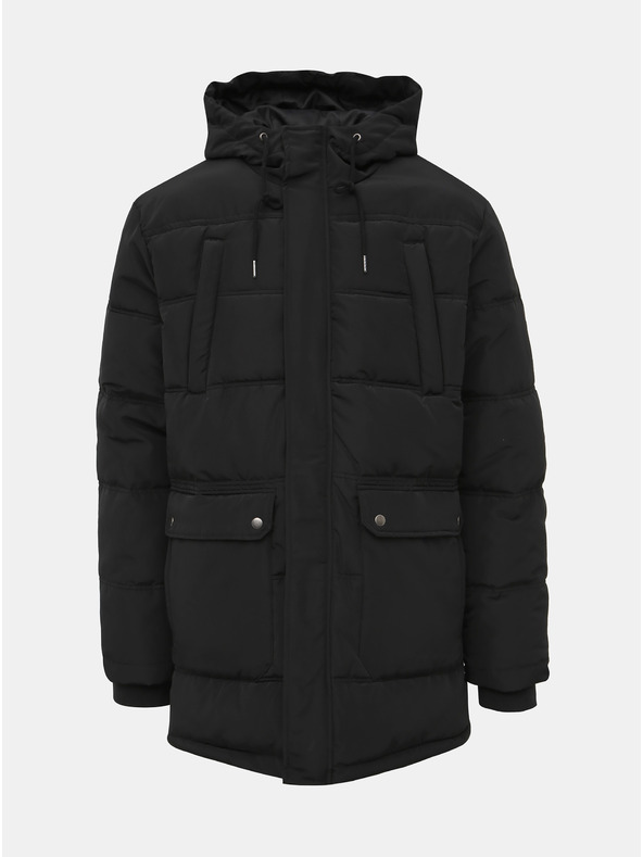 ZOOT.lab Crna muška prošivena zimska jakna ZOOT.lab