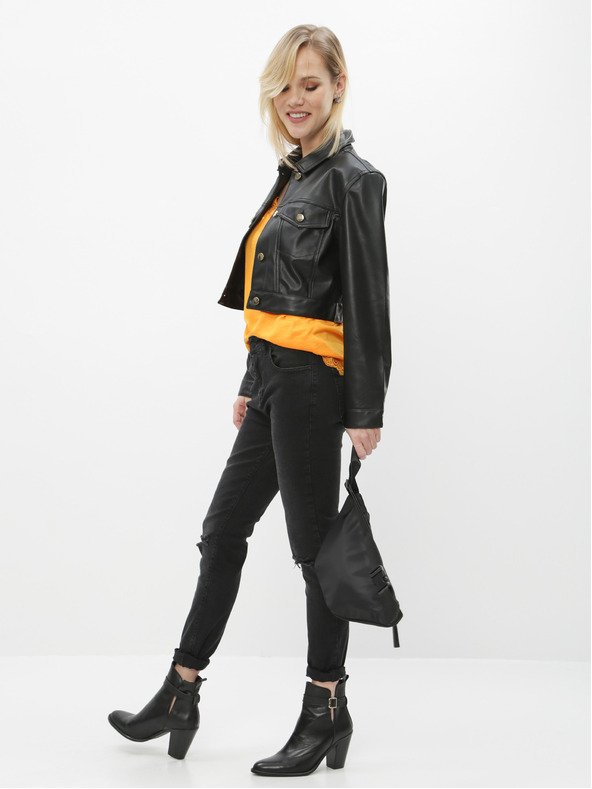 ZOOT.lab Crne ženske traperice slim fit ZOOT.lab