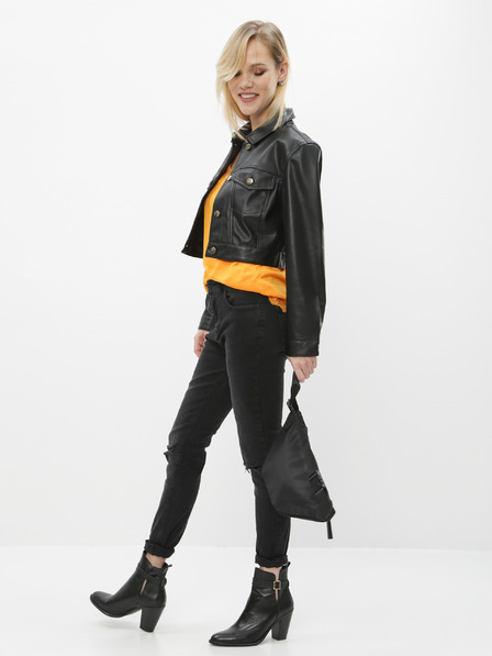 ZOOT.lab Crne ženske traperice slim fit ZOOT.lab