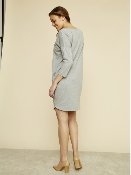 ZOOT.lab Siva osnovna haljina ZOOT.lab Serena