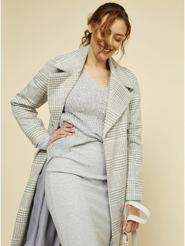 ZOOT.lab Siva plašt suknja ZOOT.lab Victoria