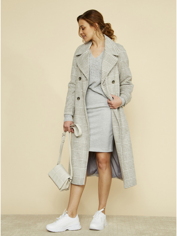 ZOOT.lab Siva plašt suknja ZOOT.lab Victoria