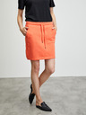 ZOOT.lab Narančasta kratka base suknja s džepovima ZOOT.lab Mariola