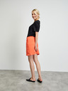 ZOOT.lab Narančasta kratka base suknja s džepovima ZOOT.lab Mariola