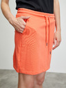 ZOOT.lab Narančasta kratka base suknja s džepovima ZOOT.lab Mariola