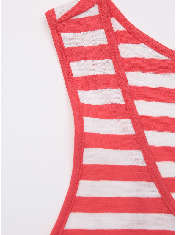 ZOOT.lab Bijelo-crvena ženska majica na pruge ZOOT.lab Josefina