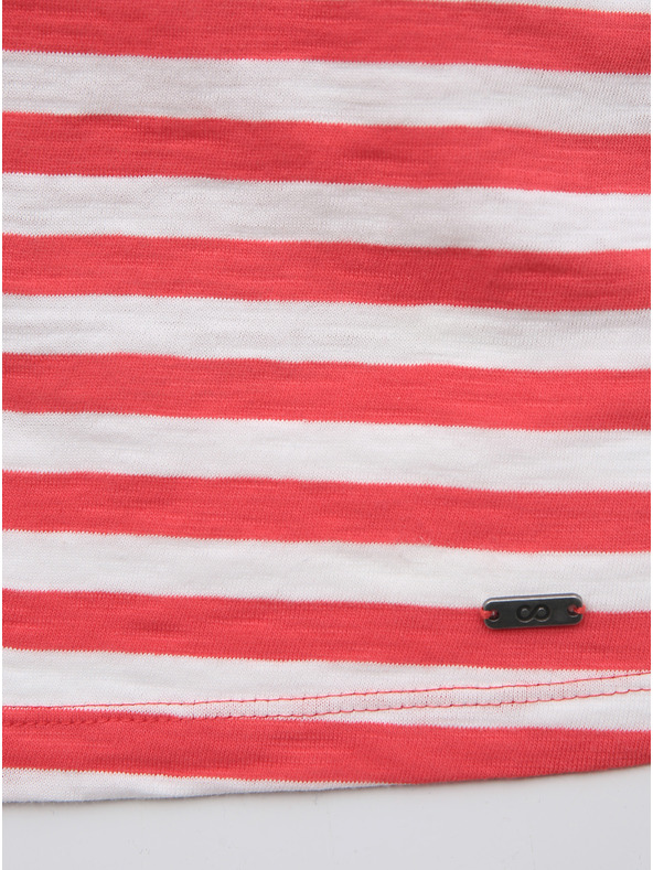 ZOOT.lab Bijelo-crvena ženska majica na pruge ZOOT.lab Josefina