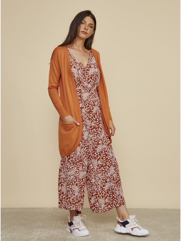 ZOOT.lab Narančasti ženski base kardigan ZOOT.lab Gita