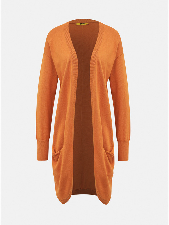 ZOOT.lab Narančasti ženski base kardigan ZOOT.lab Gita