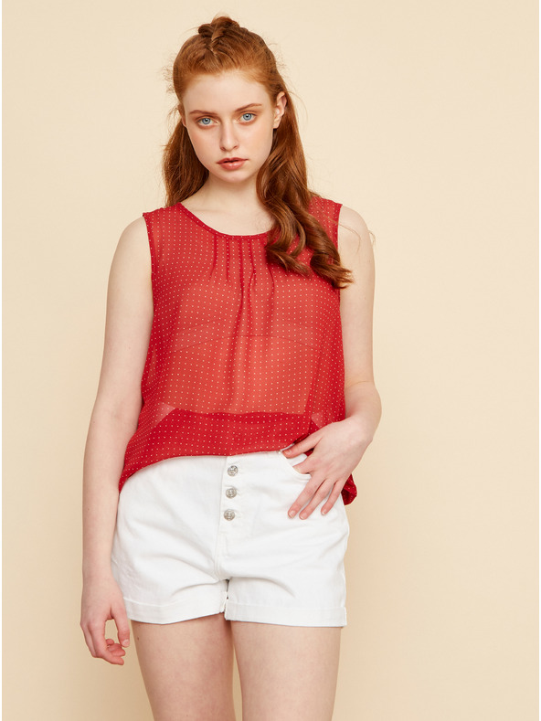 ZOOT.lab ZOOT.lab Tina crvena bluza na točkice