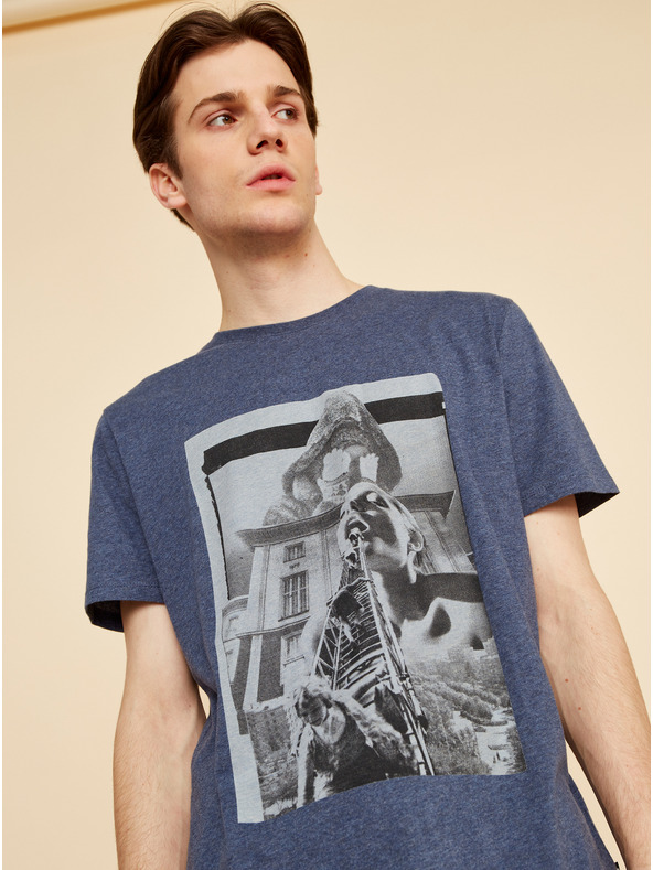 ZOOT.lab Tamnoplava muška majica ZOOT.lab Brody