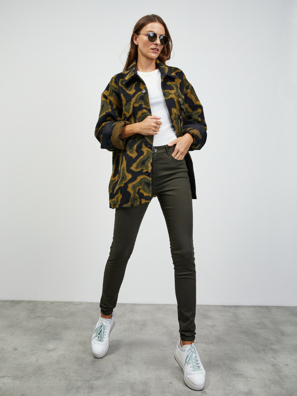 ZOOT.lab Kaki ženske uske hlače ZOOT.lab Anna