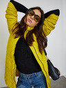 ZOOT.lab Zeleno-žuti ženski prošiveni kaput ZOOT.lab Molly
