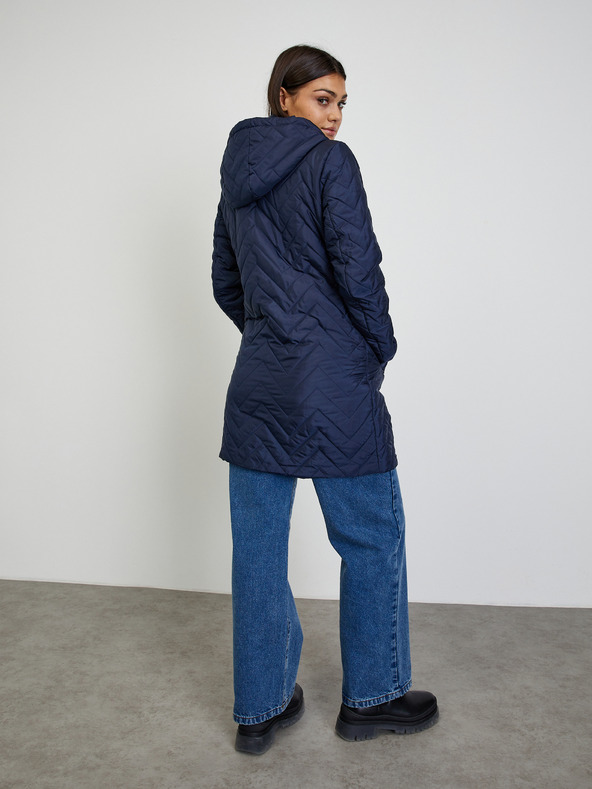 ZOOT.lab Tamnoplavi ženski prošiveni kaput ZOOT.lab Molly