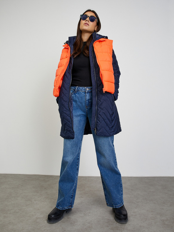 ZOOT.lab Tamnoplavi ženski prošiveni kaput ZOOT.lab Molly