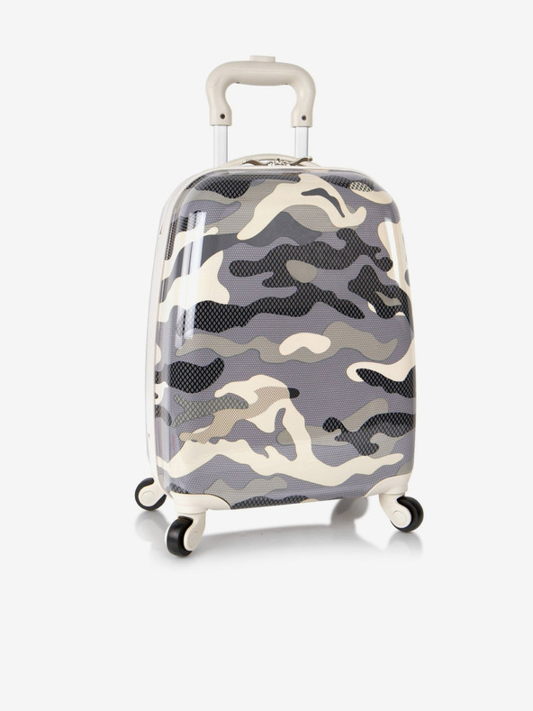 Heys Sivi dječji kofer s uzorkom Heys Kids 4w Grey Camo