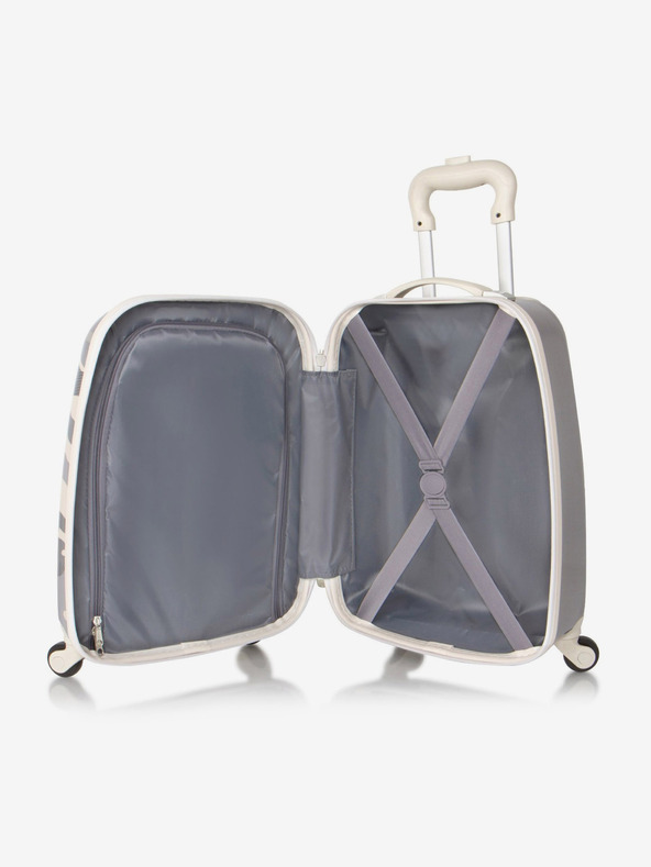 Heys Sivi dječji kofer s uzorkom Heys Kids 4w Grey Camo