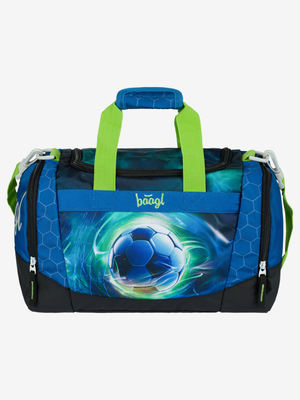 BAAGL  Plava dječja sportska torba Nogomet Lopta Baagl