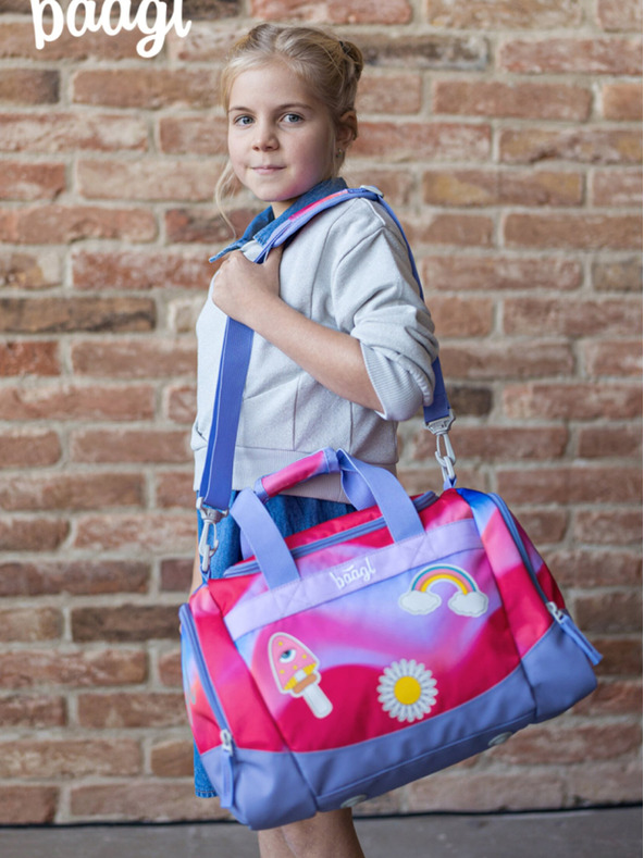 BAAGL  Crvena Dječja sportska torba Hippie Baagl