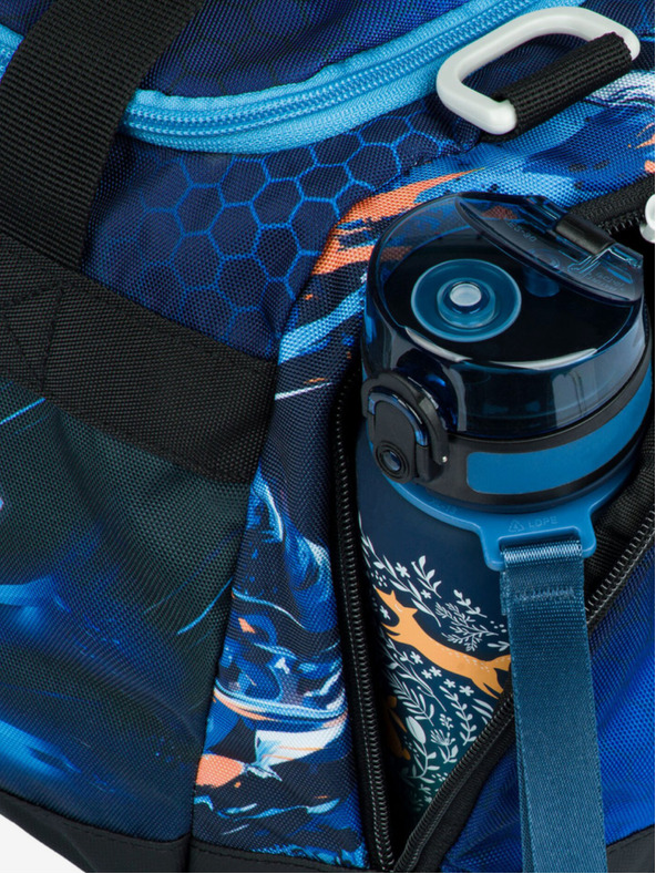 BAAGL  Plava Dječja sportska torba Motorbike Baagl