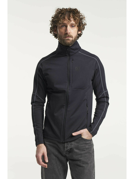 Tenson Muška funkcionalna majica s kapuljačom Tenson Txlite Full Zip M crna