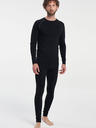 Tenson muška funkcionalna majica dugih rukava TENSON Himalaya Baselayer Merino Top M crna