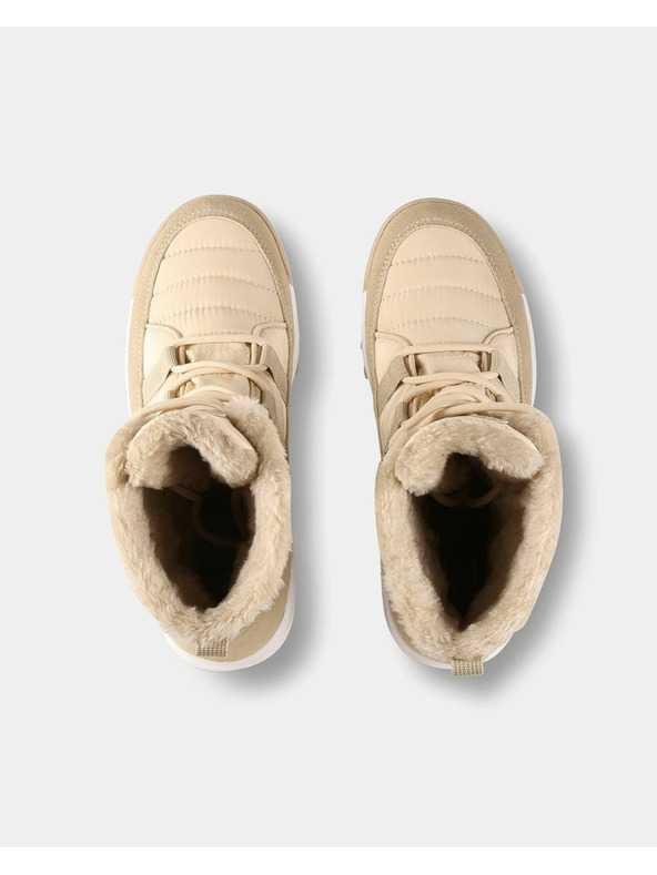 Kilpi Ženske čizme za snijeg Kilpi CANDY HIGH WP-W Bež