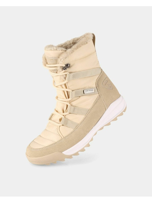 Kilpi Ženske čizme za snijeg Kilpi CANDY HIGH WP-W Bež