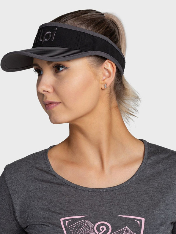 Kilpi Crna unisex sportska kapa Kilpi BEXON-U