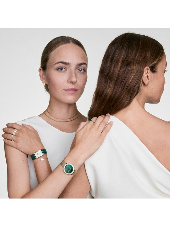 Daniel Wellington Zlatni čelični lanac Daniel Wellington Mesh DW00401104