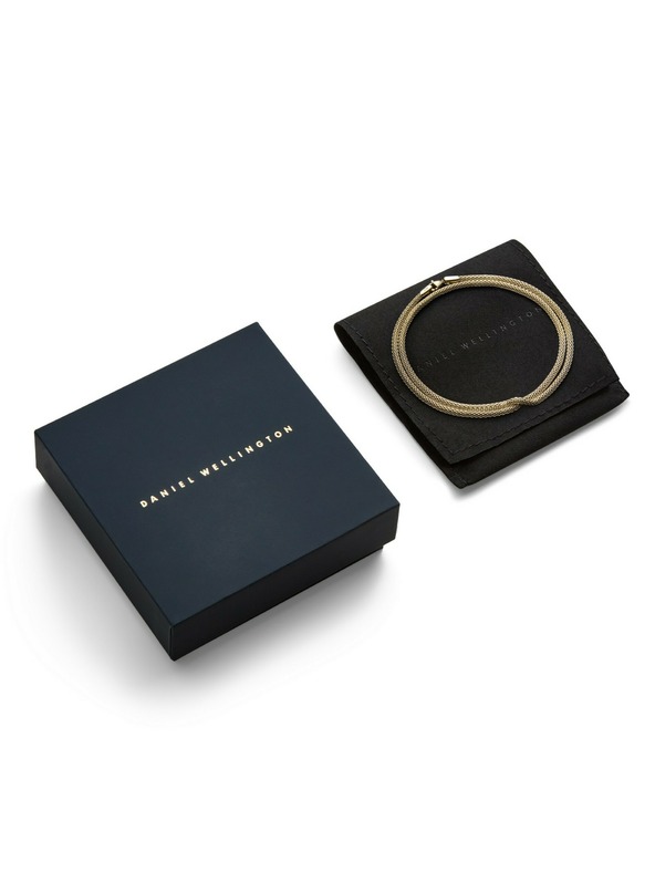 Daniel Wellington Zlatni čelični lanac Daniel Wellington Mesh DW00401099