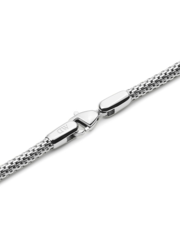 Daniel Wellington Srebrni čelični lanac Daniel Wellington Mesh DW00401098