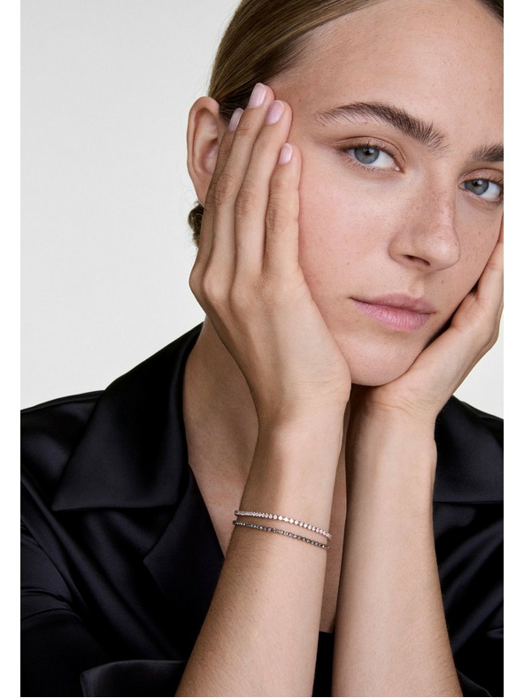 Daniel Wellington Ružičasto zlatni čelični narukvica Daniel Wellington Tennis DW00401109