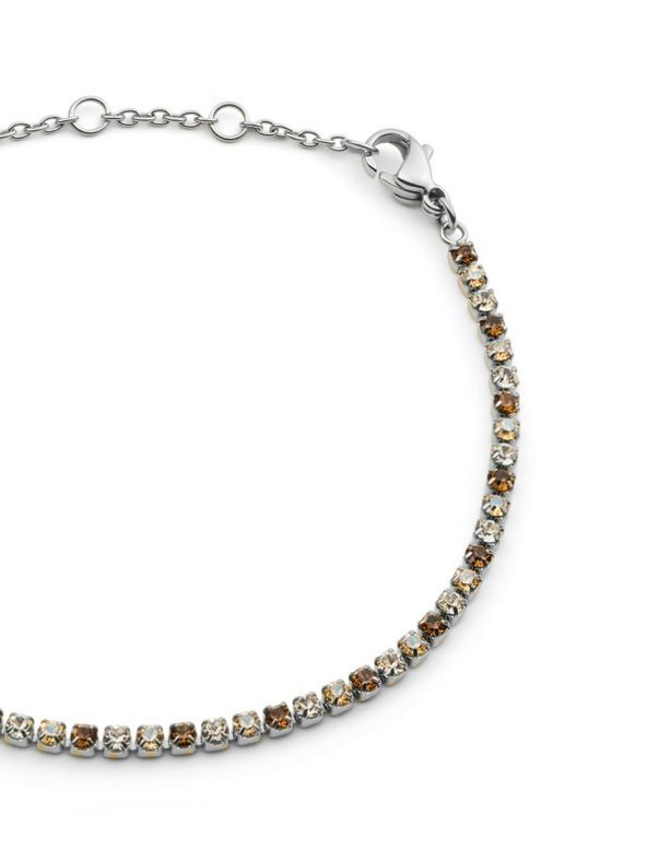 Daniel Wellington Srebrni čelični narukvica Daniel Wellington Tennis DW00401114